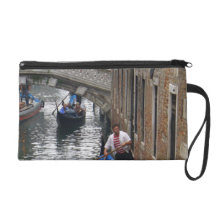 Misty Day in Venice, Italy Bag Choice Wristlet Clutches