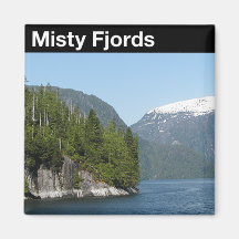 Misty Fiords National Monument Refrigerator Magnets