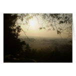 Misty Morning in Vicenza Greeting Cards