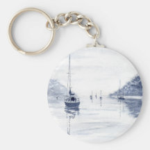 'Misty Morning' Keychain