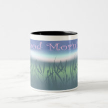 Misty Morning on the Prairie Gift Mug