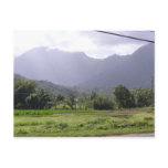 Misty Mountains in Kauai, Hawaii postcards