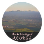 Misty sunrise stickers