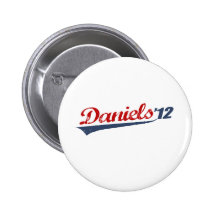 MITCH DANIELS '12 LOGO BUTTONS