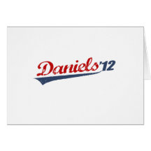 MITCH DANIELS '12 LOGO CARDS