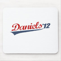 MITCH DANIELS '12 LOGO MOUSE PAD