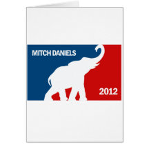 MITCH DANIELS 2012 (Pro) Greeting Card