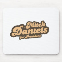 MITCH DANIELS FOR PRESIDENT (Vintage) Mousepad