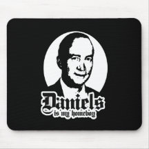 MITCH DANIELS IS MY HOMEBOY MOUSE PAD