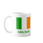 Mitchell Irish Flag mugs