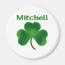 Mitchell Shamrock Fridge Magnets