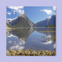 Mitre Peak, Milford Sound, Fiordland National magnets