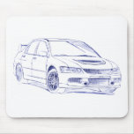 Mitsu Lancer Evo IX Mousepad