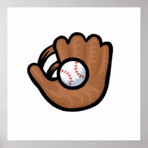 Mitt & Ball Print