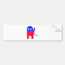 Mitt Elephant 2012 Bumper Stickers