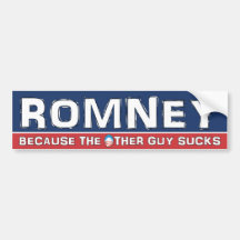 Mitt Romney 2012 Autocollants Pour Voiture