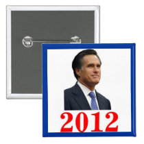 Mitt Romney 2012 Button buttons