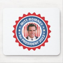 Mitt Romney 2012 for US President Mousepad