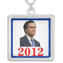 Mitt Romney 2012 Necklace