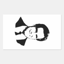 MITT ROMNEY 2012 - RECTANGLE STICKERS