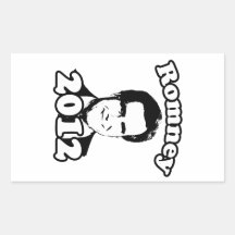 Mitt Romney 2012 Retro Stickers
