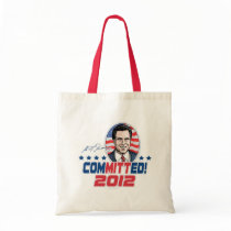 Mitt Romney ComMITTed 2012 Gear Tote Bags