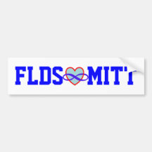 Mitt Romney FLDS Heart campaign  Bumper Stickers