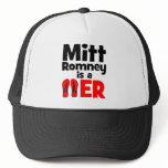 Mitt Romney flip flopper Mesh Hats