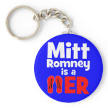 Mitt Romney flip flopper Keychain