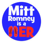 Mitt Romney flip flopper Stickers