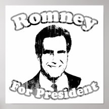 MITT ROMNEY FOR PRESIDENT 2 POSTERS