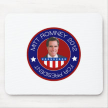 Mitt Romney for US President 2012 Mousepads