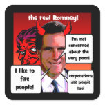 Mitt Romney gaffs Stickers