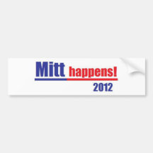 Mitt Romney "gant se produit " Autocollant Pour Voiture