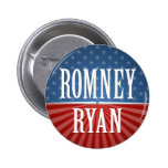 Mitt Romney Paul Ryan 2012 Badges
