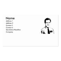 Mitt Romney plus âgé Carte De Visite