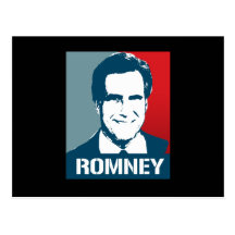MITT ROMNEY POSTER POSTCARD