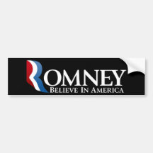 Mitt Romney pour le président 2012 Autocollants Pour Voiture