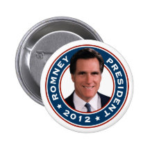 Mitt Romney President 2012 Pins