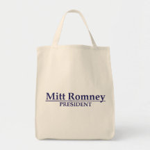 Mitt Romney President Canvas Bags