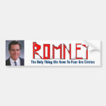 Mitt Romney - Sketchy Bumper Sticker