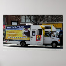 Mitzva Tank Chabad-Lubavitch, NYC Poster Print