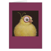 Mitzy the masked peep card