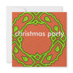 Mix and Match Collection Christmas Wreath invitations