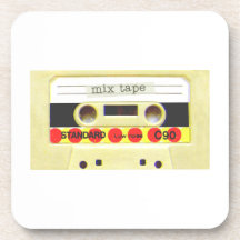 Mix Tape Beverage Coasters
