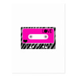 Mix Tape Love Postcard