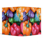 Mixed Bell Peppers Avery Binder