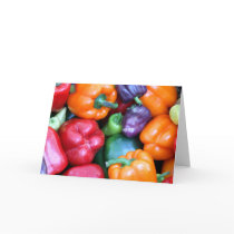 Mixed Bell Peppers Cards
