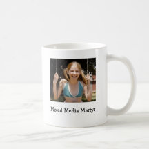 Mixed Media Martyr Halterneck Girl Coffee Mugs