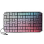 Mixed metal colours speakers